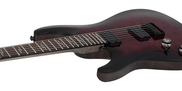 Schecter Omen Elite-6 LH BCHB, yksityiskohta 3