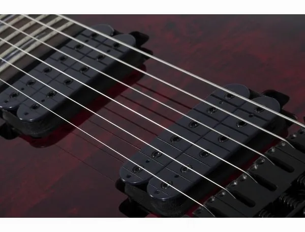 Schecter Omen Elite-6 LH BCHB, yksityiskohta 4
