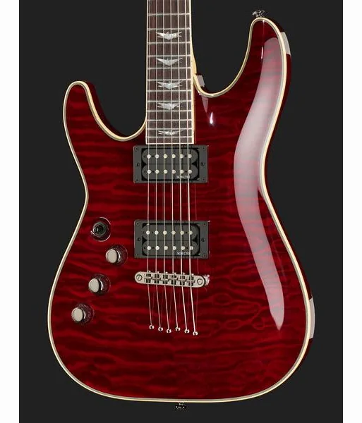 Schecter Omen Extreme 6 BCH LH, yksityiskohta 4