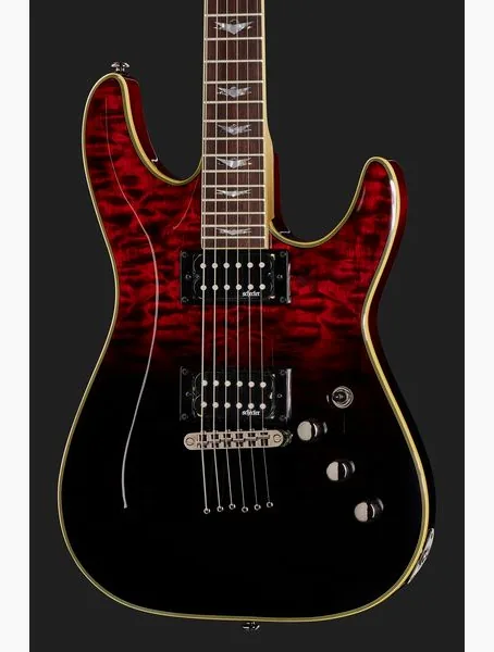 Schecter Omen Extreme 6 Blood Burst, yksityiskohta 4