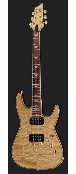Schecter Omen Extreme 6 Gloss Natural, yksityiskohta 2