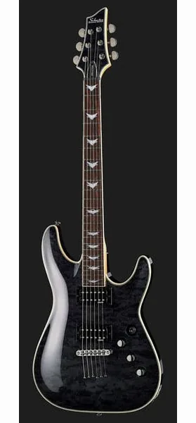 Schecter Omen Extreme 6 STBLK, yksityiskohta 2