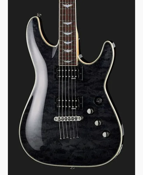 Schecter Omen Extreme 6 STBLK, yksityiskohta 4