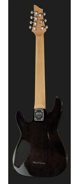 Schecter Omen Extreme 7 STBLK, yksityiskohta 3