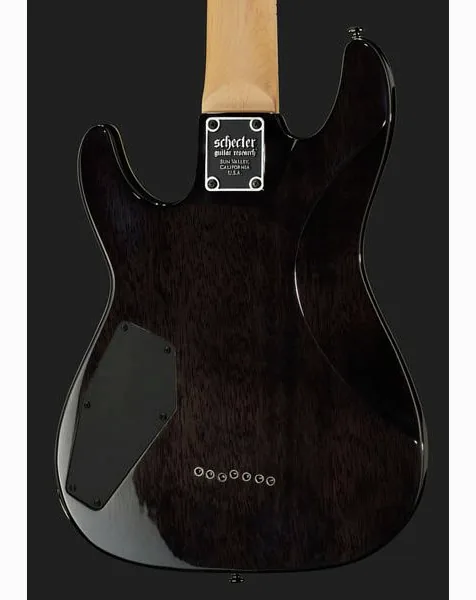 Schecter Omen Extreme 7 STBLK, yksityiskohta 5