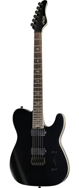 Schecter PT SLS Evil Twin edestä