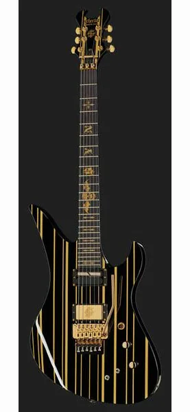 Schecter Synyster Gates Custom S BKGD, yksityiskohta 2