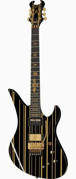 Schecter Synyster Gates Custom S BKGD edestä