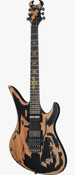 Schecter Synyster Gates Custom-S SBL edestä