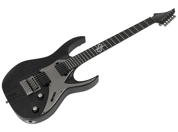 Solar Guitars A1.6DBOP Black Open Pore, yksityiskohta 3