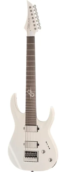 Solar Guitars A1.7 Vinter Pearl White Matte edestä