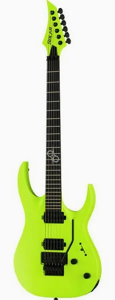Solar Guitars A2.6 FR LN edestä