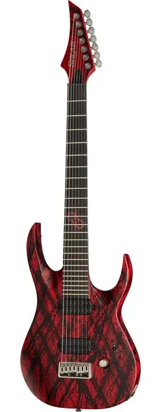 Solar Guitars A2.7Canibalismo+ edestä