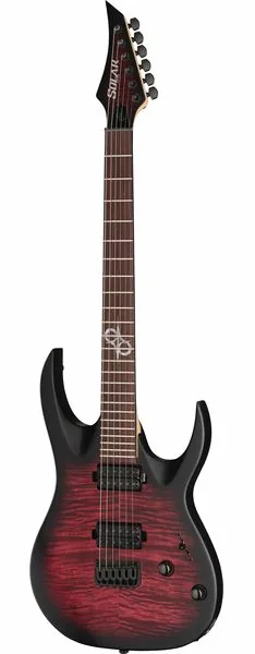 Solar Guitars AB2.6Red Burst Thomann LTD edestä