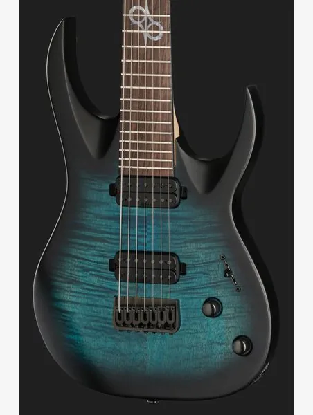 Solar Guitars AB2.7Blue Burst Thomann LTD, yksityiskohta 4