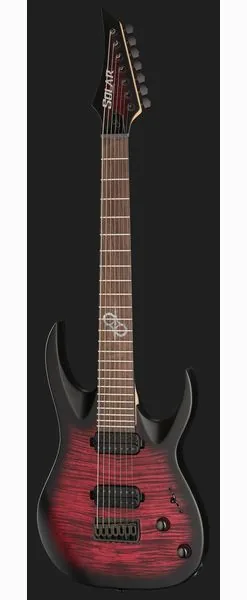 Solar Guitars AB2.7Red Burst Thomann LTD, yksityiskohta 2