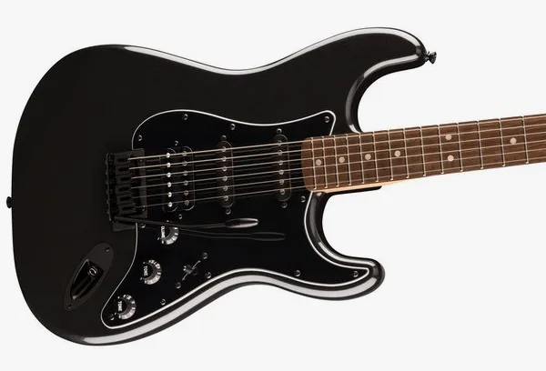Squier Affinity Strat HSS LR MH MBK, yksityiskohta 4