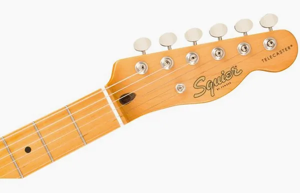Squier CV 50s Tele MN BPG BLK, yksityiskohta 4
