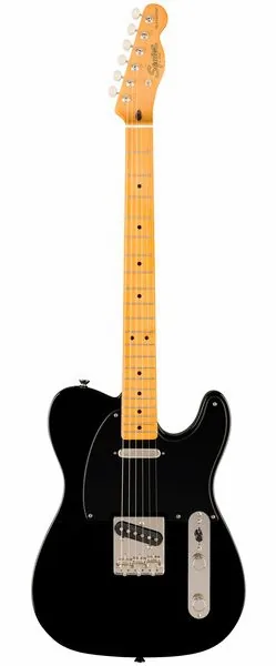 Squier CV 50s Tele MN BPG BLK edestä