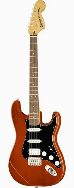 Squier CV 70S STRAT HT HSS LRL MOC edestä