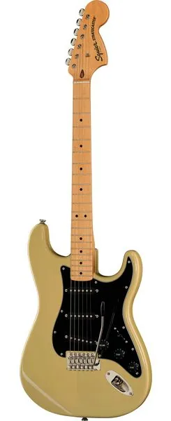 Squier Exclusive CV 70s Strat VBL edestä