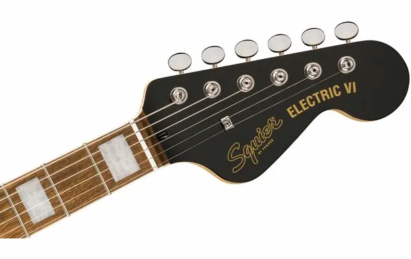 Squier Paranormal Electric VI 3CSB, yksityiskohta 4