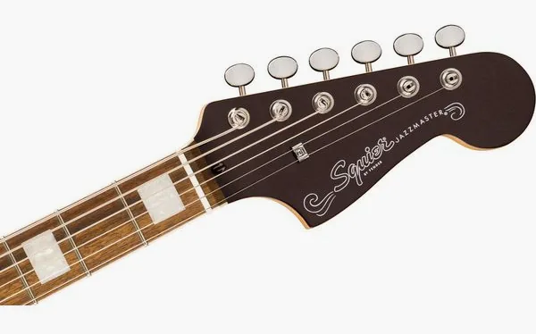 Squier Paranormal Jazzm Baritone OXB, yksityiskohta 4