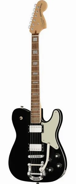 Squier Paranormal Trouble Tele BLK edestä