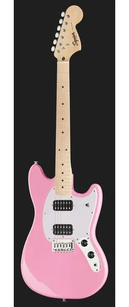 Squier Sonic Mustang HH Flash Pink, yksityiskohta 2