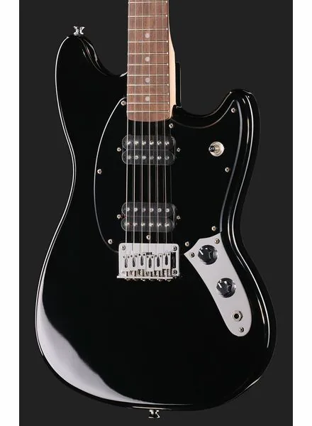 Squier Sonic Mustang HH LRL BLK, yksityiskohta 4
