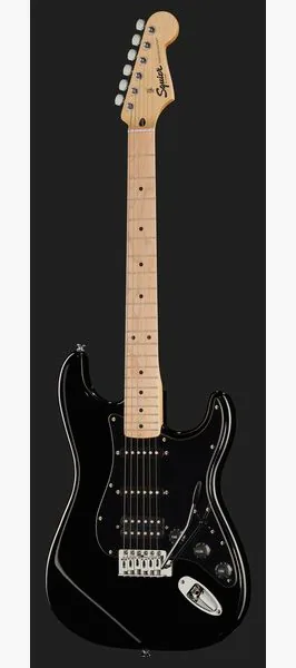 Squier Sonic Strat HSS Black, yksityiskohta 2