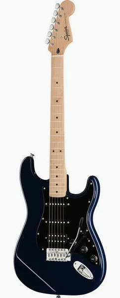 Squier Sonic Strat HSS MN MNB edestä