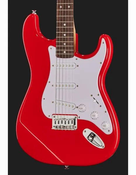 Squier Sonic Strat HT Torino Red, yksityiskohta 4