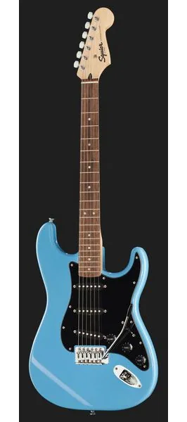 Squier Sonic Strat LRL California BL, yksityiskohta 2