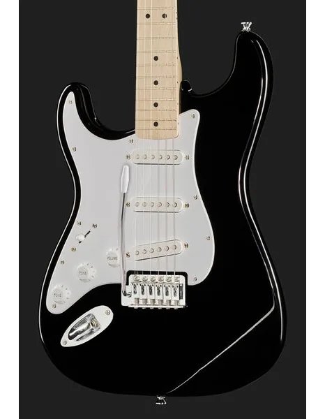 Squier Sonic Strat MN LH Black, yksityiskohta 4