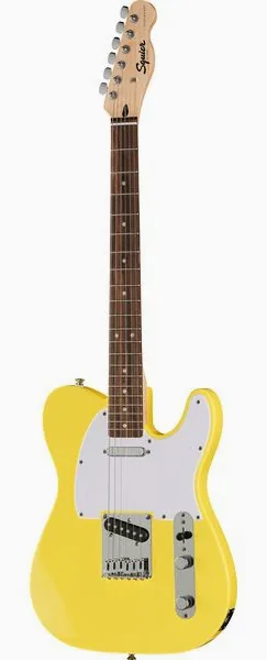 Squier Sonic Tele LRL CY edestä