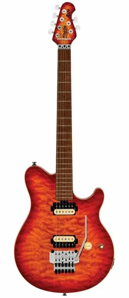 Sterling by Music Man Axis AX50 QM LVB edestä