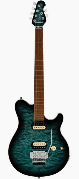 Sterling by Music Man Axis AX50QM YUB edestä
