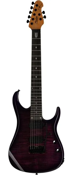 Sterling by Music Man JP157DFM Purple Nebula edestä