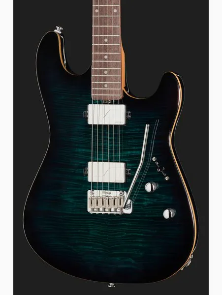 Sterling by Music Man Sabre Deep Blue Burst, yksityiskohta 4
