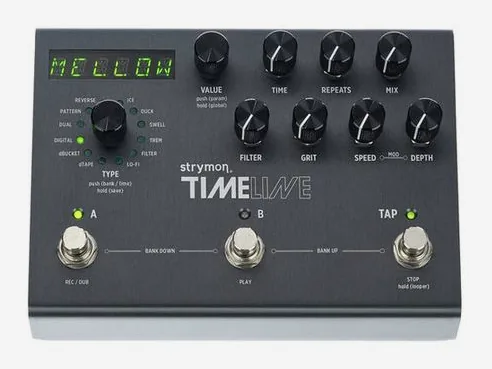 Strymon Timeline, yksityiskohta 3