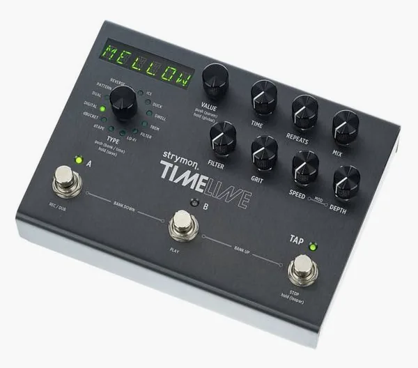 Strymon Timeline edestä