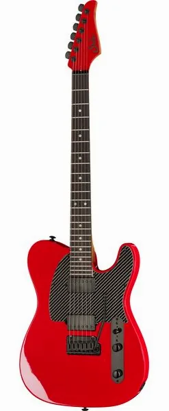 Suhr Andy Wood 10th Anniv T Rosso edestä