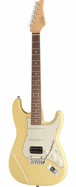 Suhr Classic S Antique HSS RW VY edestä