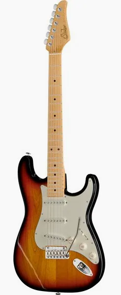 Suhr Classic S Antique SSS MN 3TB edestä
