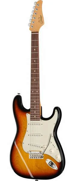 Suhr Classic S Antique SSS RW 3TB edestä