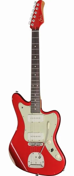 Suhr JM Antique Funk LE Candy Apple edestä