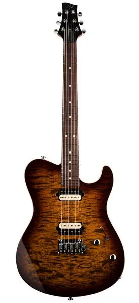 Suhr Oso Bengal Burst edestä