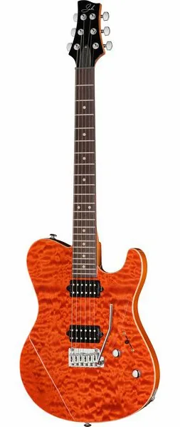 Suhr Oso Custom Orange Stain edestä