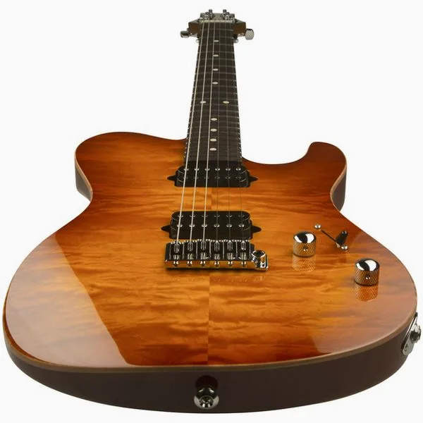 Suhr Oso Tea Burst, yksityiskohta 5